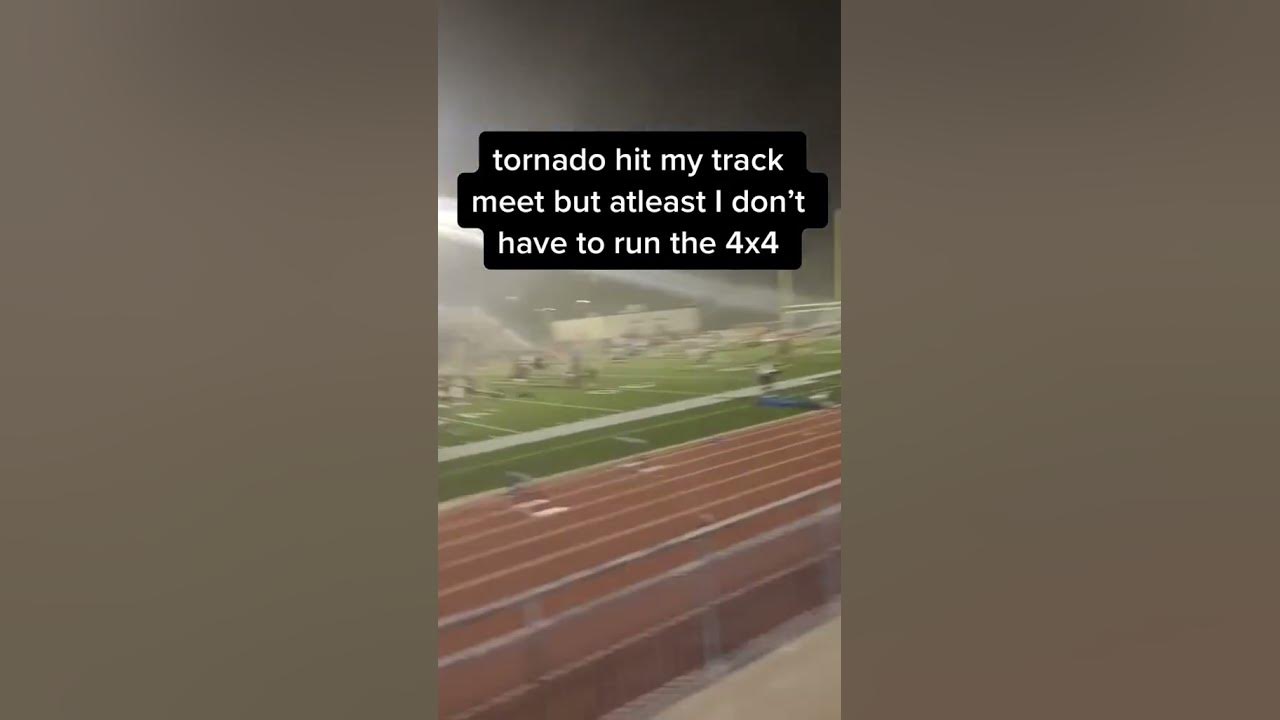 A Tornado hit their Track Meet 😱😳 #shorts