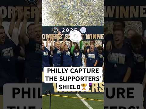 @PhiladelphiaUnion lift the Supporters’ Shield!🏆🎉