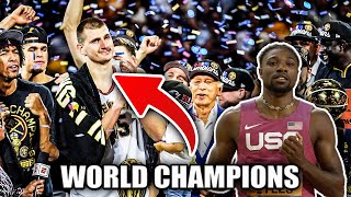 The NBA Champions are WORLD CHAMPIONS...