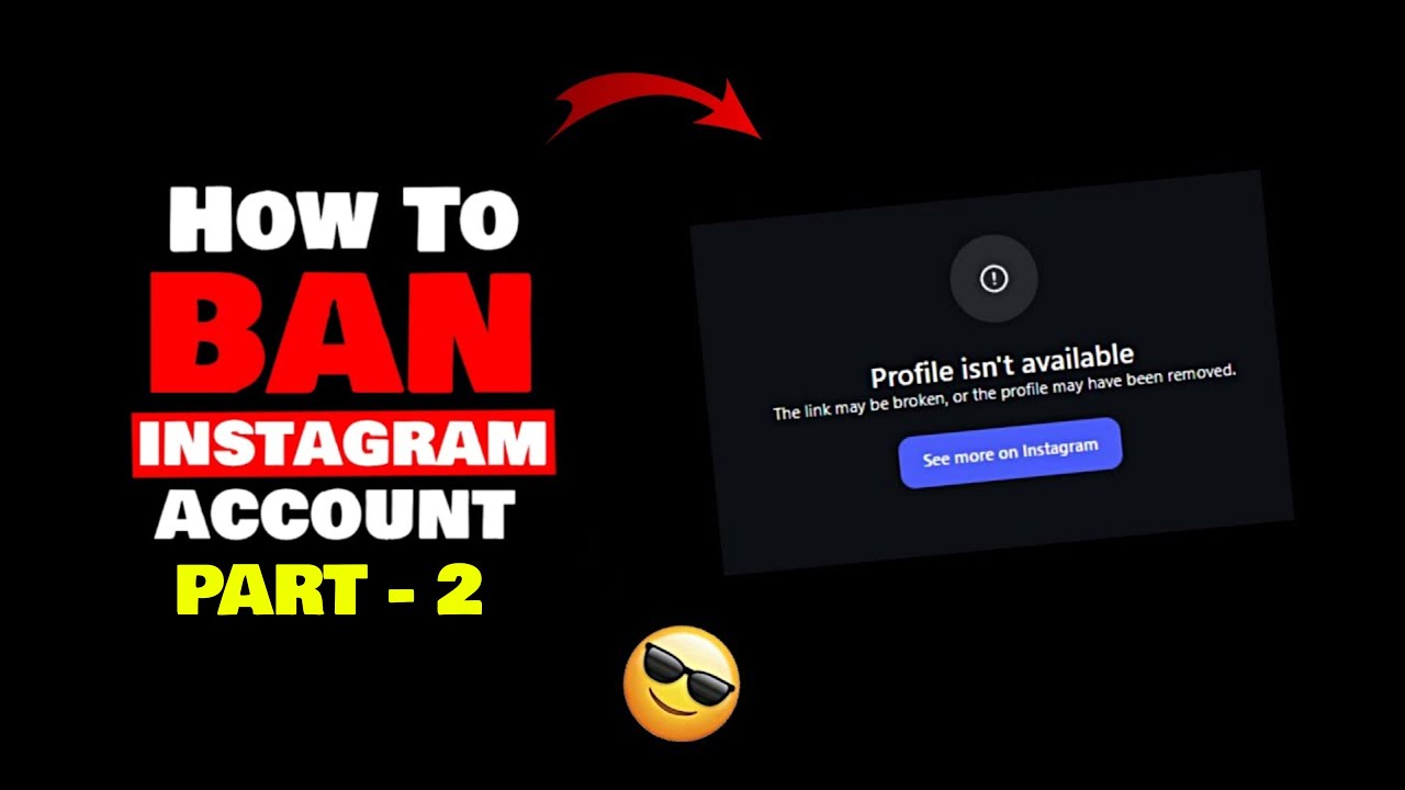 How to Ban Instagram Account Using Own Methos Part - 2 | How To ban Instagram account 2025