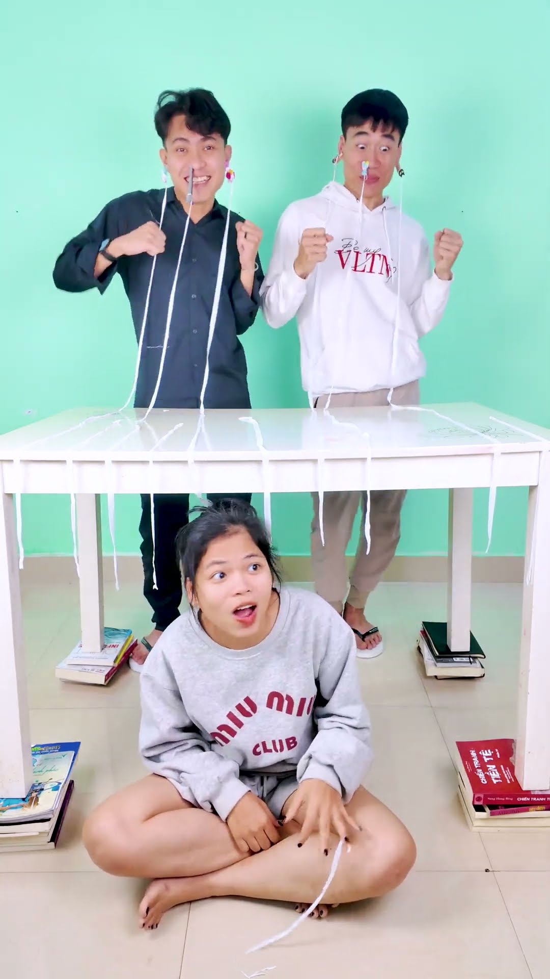 ACC - Trò chơi Rút dây Hài Hước || Funny Rope Draw Game. #funny #trending #troll