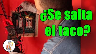 Porque se salta el taco (breaker)  Cortos Circuitos // Curso de Electricidad Practico #72