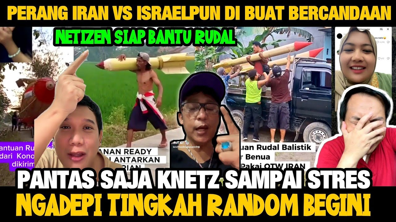PANTES KNETZ DI BUAT STRES !! TINGKAH RANDOM NETIZEN INDONESIA,PERANGPUN DI BUAT BERCANDA