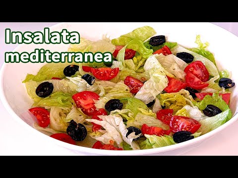 Video: Come Fare Una Sana Insalata Mediterranea