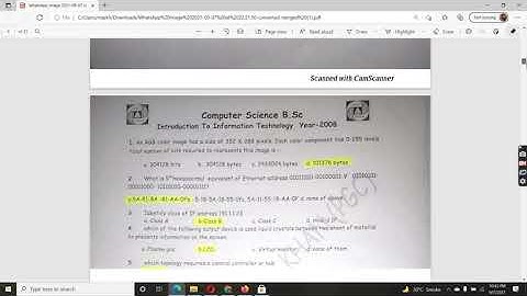 Punjab University Computer past paper MCQS with Answer