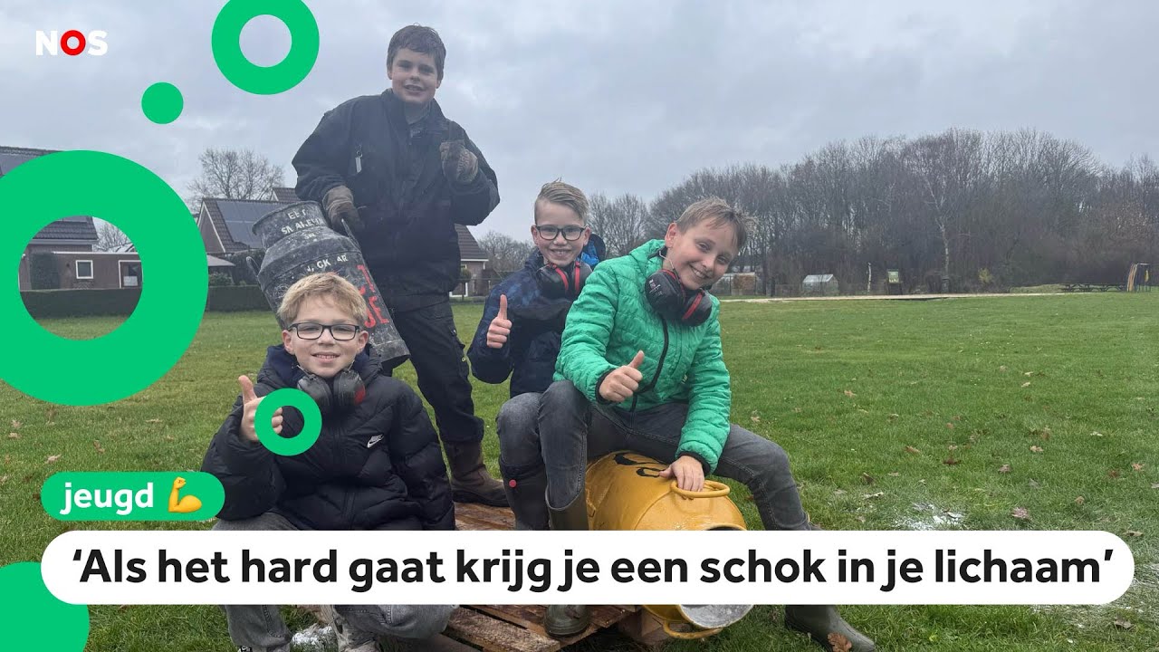 Knallend de vakantie in! Groep 8 gaat carbidschieten op laatste schooldag