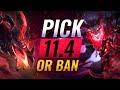 OP PICK or BAN: BEST Builds & Picks For EVERY Role - League of Legends Patch 11.4