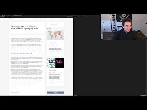 George Hotz | Programming | can we fit a LLaMA inside a tinygrad? | $1499 comma.ai/shop/comma-three thumbnail