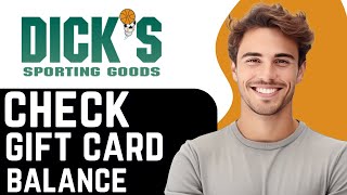Easy Steps to Check Dicks Gift Card Balance - How to Check  Gift Card Balance Dick's