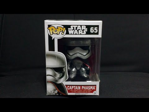 Captain Phasma Funko POP! Vinyl Figure Unboxing + Review - YouTube