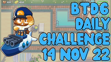 Bloons TD 6 - Daily Challenge (No MK) - "Gone, Reduced To Darts.~By Pikachu616"- 14 Nov 2022 - BTD6