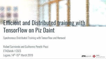 TensorFlow and Horovod - Sarmiento, Peretti-Pezzi, part 01