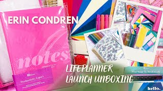 Erin Condren LifePlanner Launch Unboxing 2026!