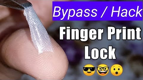 How to Bypass Finger Print Lock | Bypass any finger print lock