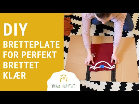 DIY Bretteplate | Perfekt brettet topper, gensere og skjorter!