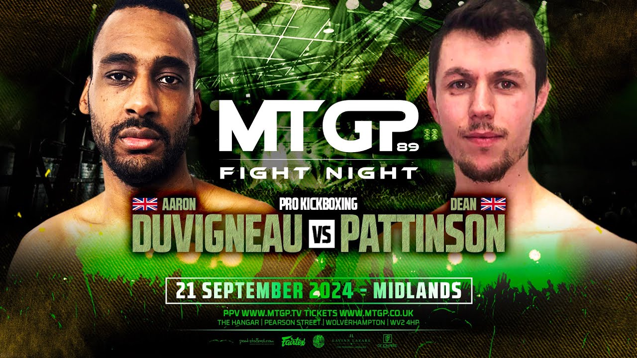 Aaron Duvigneau vs Dean Pattinson