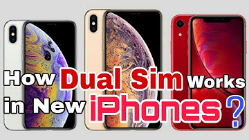 How Dual SIM works on New iPhone? eSIM on iPhone Xr, Xs and Xs Max Explained 🔥🔥🔥