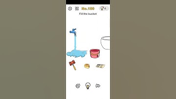 Brain out / Level-100 /(Fill the bucket)//Like 🔥 and subscribe 💯
