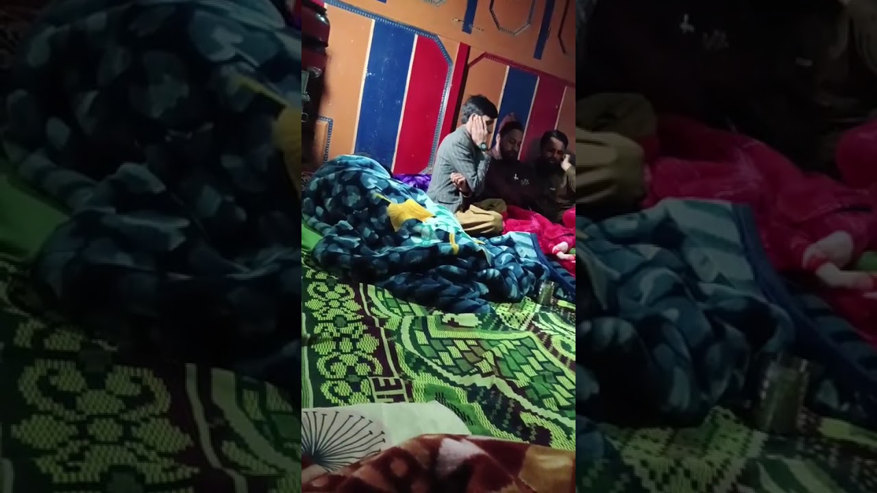 ایک وفات نامہ کے اوپر مرحوم خاجی  محمد حسن چوکیدار کے گھر صیف ملوق بولتے ہوے 