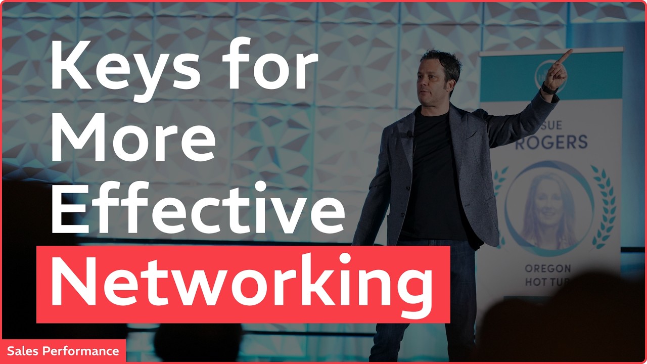 Keys for More Effective Networking - YouTube