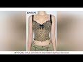 IAMSURE Holiday Sexy Leopard Printed Mesh Camis Top See Through Slim Lace Trim Slash Neck Sleeveless IAMSURE Holiday Sexy Leopard Printed Mesh Camis Top See Through Slim Lace Trim Slash Neck Sleeveless