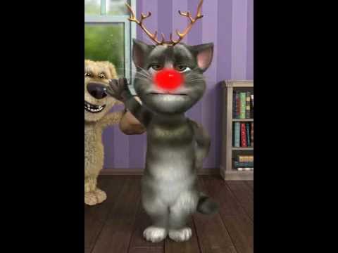 Talking Tom - Rudolph the Red Nose Reindeer - Christmas - YouTube