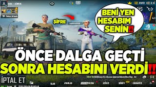 Önce Dalga Geçti̇ Vs De Yeni̇li̇nce Hi̇le Açti Pubg Mobile