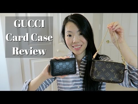 gucci signature card case wallet