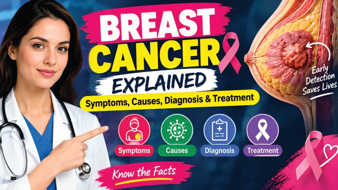 Breast Cancer Explained: Symptoms, Causes, Diagnosis & Treatment - YouTube