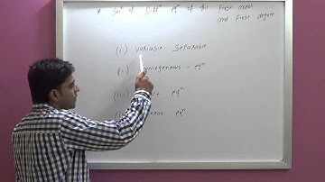 GTU Maths3 --Variable Saparable.Part 1 (First Order ODE)