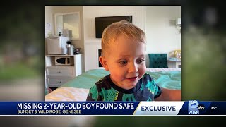 Genesee family relieved after 2-year-old found safe in Madison
