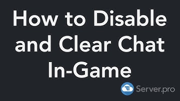 How to Setup the ClearChat Plugin - Minecraft Java