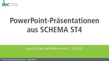 PowerPoint-Präsentationen aus SCHEMA ST4