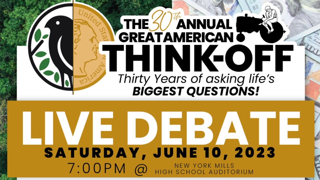 30th Annual Great American Thinkoff YouTube