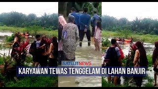 Karyawan di Cikupa Tewas Tenggelam di Lahan Banjir