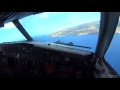 Stunning approach to madeira  funchal 737aviation