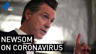Live: Gov. Newsom Provides Coronavirus and Wildfire Updates