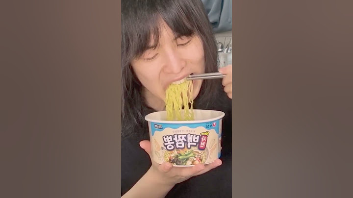 한국 사천 백짬뽕 라면을 처음 먹어본 일본인이 놀란 이유