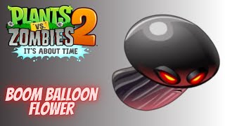 PvZ 2 Boom Balloon Flower vs Team Zombies La Brainsa Tarpits Level 51