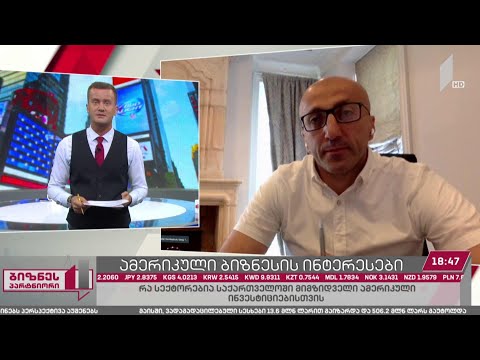 ამერიკული ბიზნესის ინტერესები საქართველოში