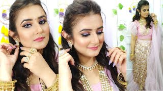 Engagement, Reception Makeup Look / Purplle Eyemakeup / SWATI BHAMBRA