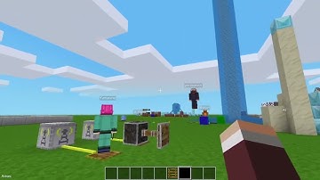 [Luanti (Minetest)]Just trying out the wireless mesecon.[moremesecons]