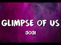 Joji - Glimpse of Us (Lyrics)