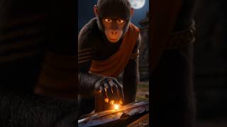 हनुमान जैसा Glowing Monkey! 🔥 Secret Power Revealed