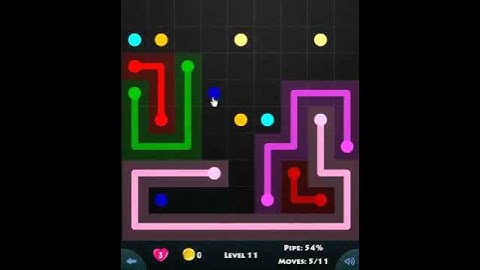 9 × 9 MANIA LEVEL 11 - FLOW GAME ON FACEBOOK Connect the dots