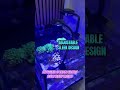 Hyggers new ocean glow reef light is worth it. #coralreef #aquarium #reeflife #saltwateraquarium