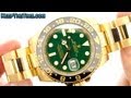 Rolex 116718 18K Gold GMT-Master II Luxury Watch Hands-On Video