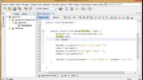 Algoritmo Java - Aula 1, entrada e saída de dados