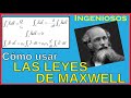 LEY de FARADAY 😉 LEY de AMPERE 🌟 LEYES de MAXWELL | Ejercicios