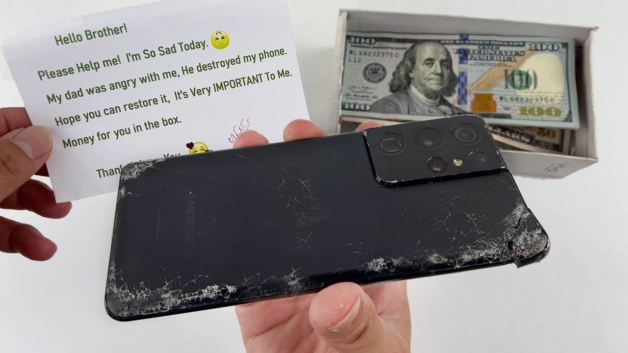 How To Restore Samsung Galaxy S21 Ultra Cracked YouTube How To Restore Samsung Galaxy S21 Ultra Cracked YouTube